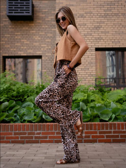 Брюки палаццо хлопок 100%