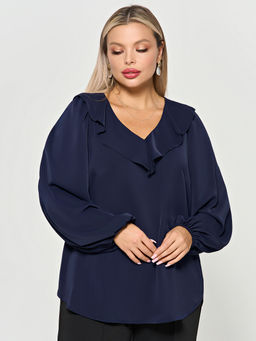 Блузка 0059-26 черничный