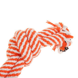 Игрушка канатная с косточкой, до 90 г, до 26 см, микс цветов - Пижон фото 4