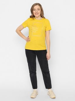 CRB wear/FSSW 60247-30 Футболка женская,желтый/Ex.Cherubino  фото 3