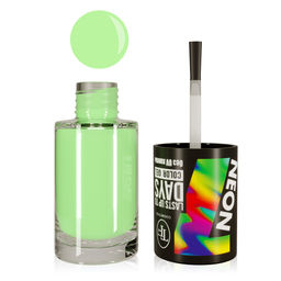TF Лак для ногтей COLOR GEL тон 316/ NEON/ Tropic Green/тропически-зеленый яркий 8мл