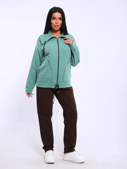 Костюм Натали 19131 кофта и брюки из футера  фото 25