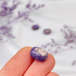 Бусины для украшений из Чароита (3 шт)