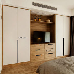 Цена за 2 шт. Ручка торцевая CAPPIO RT002BL, L=250 мм, м/о 192 мм, цвет черный