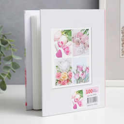 Фотоальбом на 100 фото 10?15 см Нежные цветы, 27.3?16.5 см, МИКС