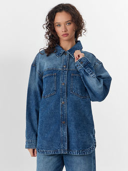 Жакет женский джинсовый