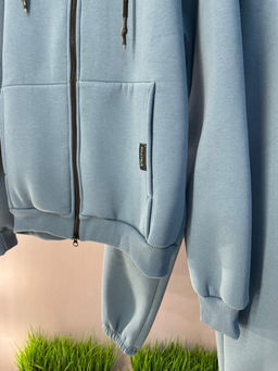 265М Костюм мужской на молнии, блюстоун (начес)