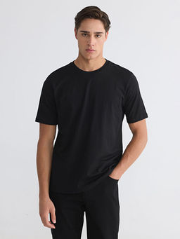 Regular Fit Basic Erkek Dry Touch Ti??rt