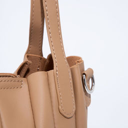 Сумка-тоут на магните, длинный ремень, цвет коричневый - Simaland фото 4