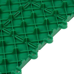 Цена за 11 шт. Модульное покрытие, 30 × 30 см, пластик, зелёное, 1 шт.