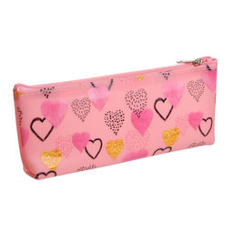 Пенал школьный на молнии «Сладости», МИКС