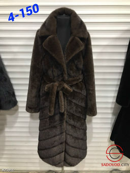 Шуба женская из искусственного меха