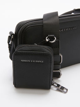 Мужская сумка через плечо ARMANI EXCHANGE CLUBBING Артикул 4368444, черный  фото 2