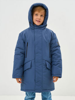 Куртка зимняя 25537-524 джинсовый