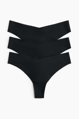Pack de 3 bragas Brazilian efecto invisible - H&m фото 6
