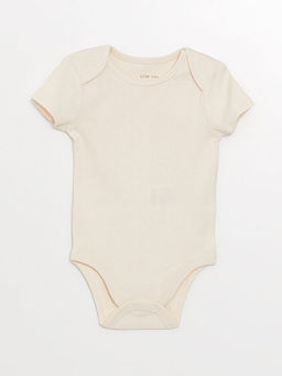 Bisiklet Yaka K?sa Kollu Erkek Bebek ??t??tl? Bodysuit