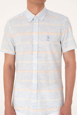 Erkek A__k Mavi K_sa Kollu G_mlek Sepette S_rpriz _ndirim - U.s. polo assn фото 6