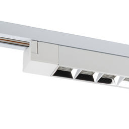 ULB-Q283 20W/4000K WHITE Светильник-прожектор светодиодный трековый. Линейный. 1600 Лм. Белый свет (4000К). Корпус белый. ТМ Volpe