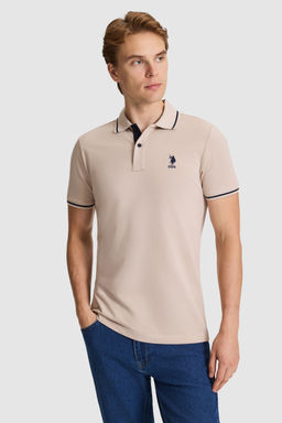 Erkek Ta_ Slim Fit Polo Yaka Basic Ti__rt