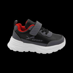 Кроссовки В865-5 черно красные