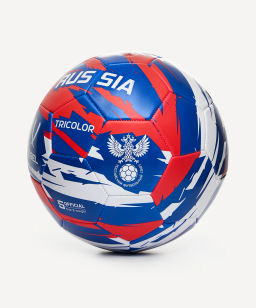Мяч футбольный JOGEL Flagball Tricolor №5  фото 2