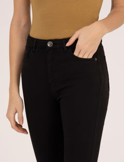 Siyah Skinny Fit Kanvas Pantolon - Pierre cardin фото 5