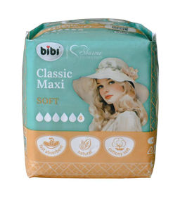 Прокладки BIBI Classic Maxi Soft, 6 капель, 8 шт.