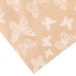 Бумага упаковочная крафт в рулоне Легкость, 0.7?8 м