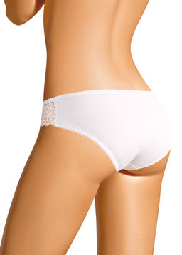 CLE B993 Трусы жен. Кружево хлопок белый - Clever wear фото 2