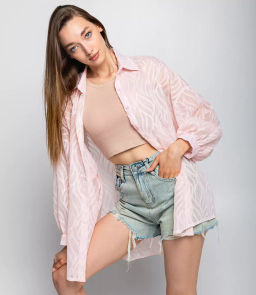 Рубашка #КТ33305 - Dommod фото 11