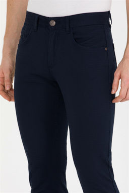 U. S. Polo Assn / Мужские темно-синие брюки из плотной ткани - U.s. polo assn фото 12