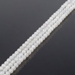 Бусины для украшений из Лунного камня (82 бусины)