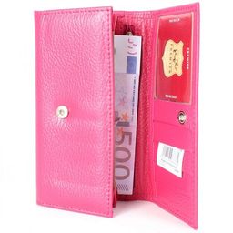 Портмоне женское Premier-DM-1 н/к, 6 отд, 4 карм, малиновый флотер (332) 212724  фото 3