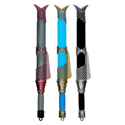 Цена за 12 шт. Ручка - прикол гелевая Кинжал, МИКС