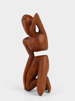 Абстракция «Отдых», 30×12×12 см, дерево суар