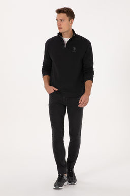 Erkek Siyah Sweatshirt - U.s. polo assn фото 4
