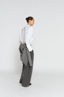 ZW COLLECTION DARTED TROUSERS - Zara фото 4