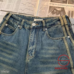 Джинсы с лампасами свободные - Bruno фото 3