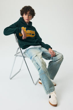 Baggy Fit Cargo Jeans - H&m фото 3