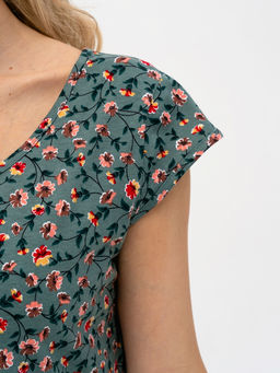 Сарафан хлопок 100%,зеленый - Binita фото 5