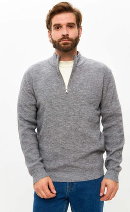 Джемпер F321-15304 grey melange - Fine joyce фото 10