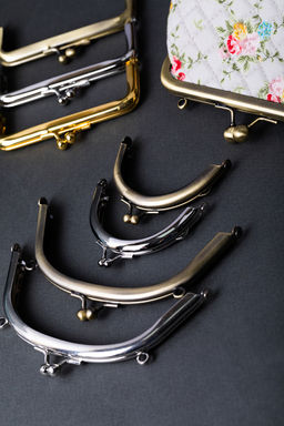 Gamma FER-26 Застежка для сумки фермуар 7.5 x 5.5 см 1 шт. №05 под золото