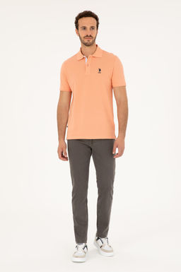 U. S. Polo Assn / Мужская базовая футболка Salmon - U.s. polo assn фото 3