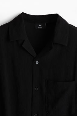 Camisa resort con efecto arrugado Regular Fit - H&m фото 3