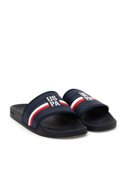 Erkek Lacivert Terlik Sepette S_rpriz _ndirim