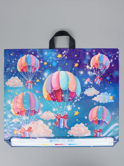 Цена за 25 шт. Пакет подарочный «Подарочный десант», полиэтиленовый с петлевой ручкой, 60×50 см, 70 мкм