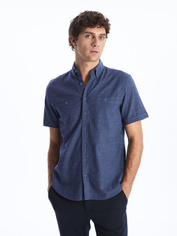 Regular Fit K?sa Kollu Erkek G?mlek