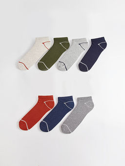 Desenli Erkek Patik ?orap 7li