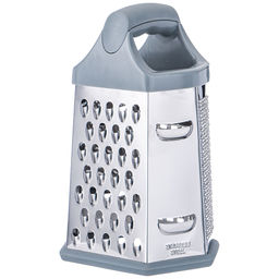 ТЕРКА 6-ТИ ГРАННАЯ 12,7*10,7 СМ. ВЫСОТА=19,5 СМ. НЖС+ПЛАСТИК