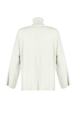 Ekru Genis Kal?p Basic Triko Kazak TWOAW23KZ00206 - Trendyolmilla фото 7